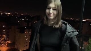 A hot 18-year-old neighbor girl agreed to sex for money