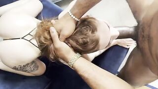 I met a cute guy and got fucked on the first date! My tight pussy takes MY FIRST BBC