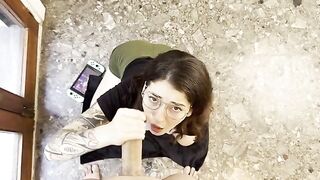 A gamer girl fucks with you because she loves big dicks