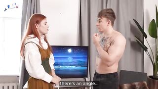 The Tailor's Temptation: a steamy session of sizing up that ends on her face