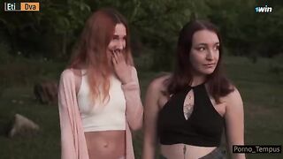 Two Russian girls agreed to participate in an unusual sect