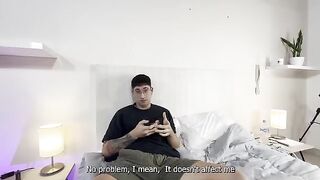The guy fucks his sister-in-law before his girlfriend arrives, in a steamy scene