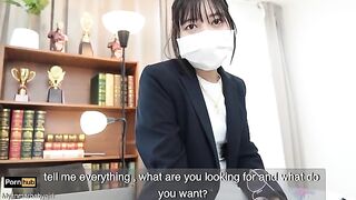 The gardener has a hidden agenda for the sexy Asian teacher