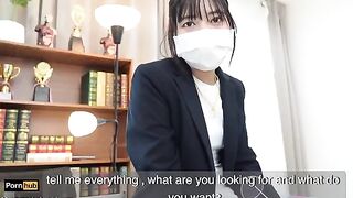 The gardener has a hidden agenda for the sexy Asian teacher
