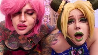 Cute Nerwen X fucked in her ass hole by two cocks