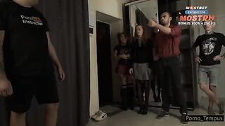 Real orgy with Russian teachers and schoolgirls