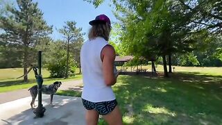 A man fucked a girl at the lake in Michigan