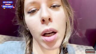 The flatmate girl is not against occasional sex in the kitchen for risk and excitement