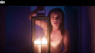 A guy fucked his hot stepmom on Halloween night in a role play scene