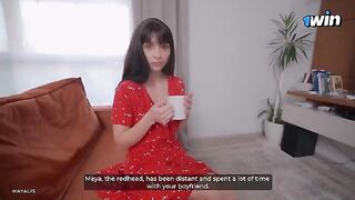 My BF cheated, so I taught his friend to fuck