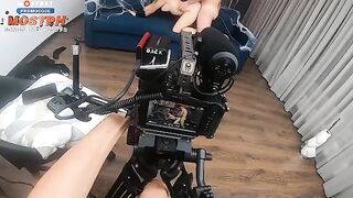 Behind the Scene: Rough Sex with a Stunning Blonde