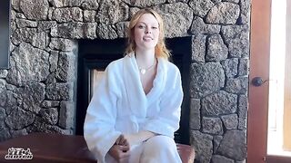 Redhead bridesmaid gets locked out of her room before the big day
