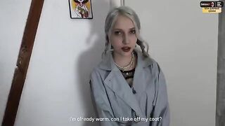 A random girl scared me, but turned out to be a nymph