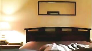 I bought sexy linen and had a dance on the webcam with big tits
