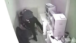 The employee was photographed during sex at work by a hidden camera