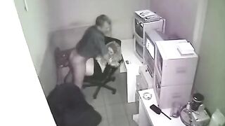 The employee was photographed during sex at work by a hidden camera