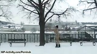 The student became a bold one and began to show herself in the city streets