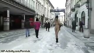 The student became a bold one and began to show herself in the city streets