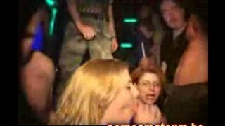 Bunch of used whores are having rest in the night club