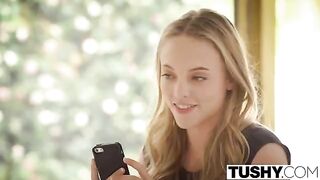Two students fucked in their ass by a man in FFM