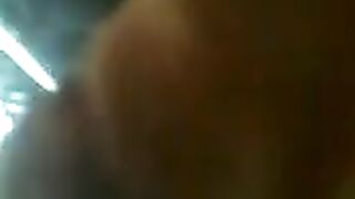 The guy pressed ass of girl in the bus and jerked off