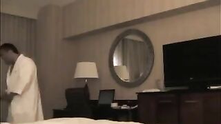 A young guy ordered a whore to his hotel room to fuck
