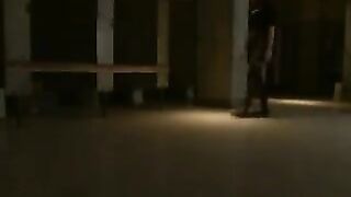 Someone is being fucked in the dark by a mysterious figure