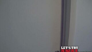 Cute Kitty Jane fucks in her ass hole, showcasing intense anal play