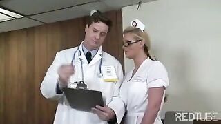 The doctor has sex with a hot nurse in uniform