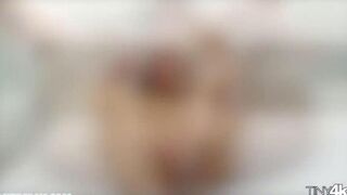 Fat guy fucked pretty girl with braces in her pussy