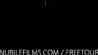 A beautiful model gets fucked by a guy and gives him a blowjob