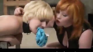 Lesbian sex with a BDSM twist is always exciting