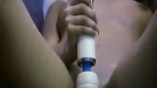 One guy caresses himself, the second brings his cock in the shot