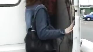 A hot black girl is fucked by two guys in an intense interracial FMM threesome