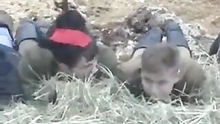 A young guy fucked a girl in the barn, and she loved it