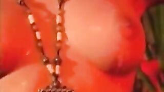 A man spies on his girlfriend when she is masturbating at home