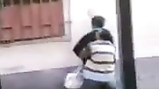 I wanted to fuck on the street, so we didn’t go into the house