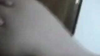 A negro man fucks her ass and records the video, a steamy homemade session