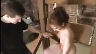 Sex sadomaso with a beautiful girl who loves to be tied up and fucked hard