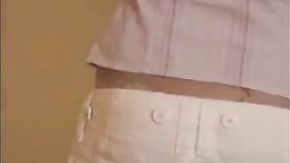 An Asian girl was fucked by a monster in the mouth for sex