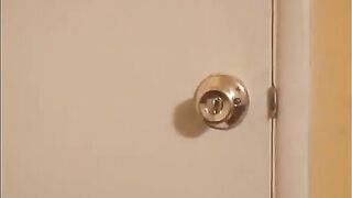 An Asian girl was fucked by a monster in the mouth for sex