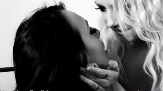 Lesbians fuck each other with dildo and vibrator