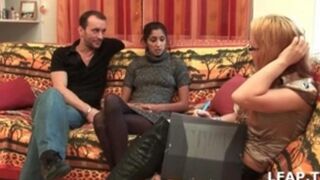 The girl quickly figured out they wanted sex with her