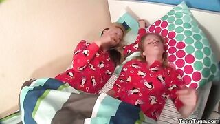 Two sisters decided to fight the evil spirits with sex