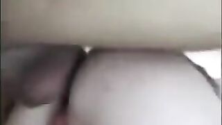 Ass pain with a hot Spanish girl in a steamy threesome