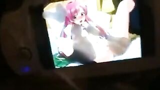 Hentai liked to indulge in intense pleasure and masturbe