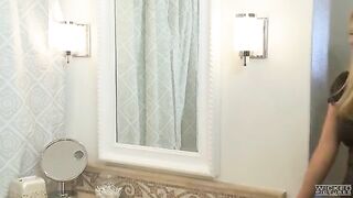The husband compensated for his work absence with intense intimacy at home