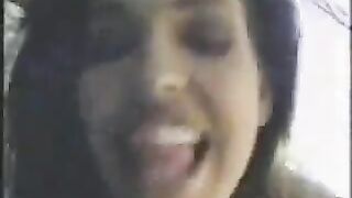 A hot chick Ellie fucked by her friend on the island