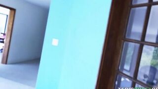 The mulatto pushed his cock in Alexia Gold before fucking her