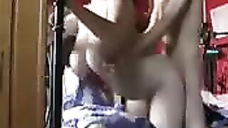 A fat cock for the big boobs and tight ass of a hot wife